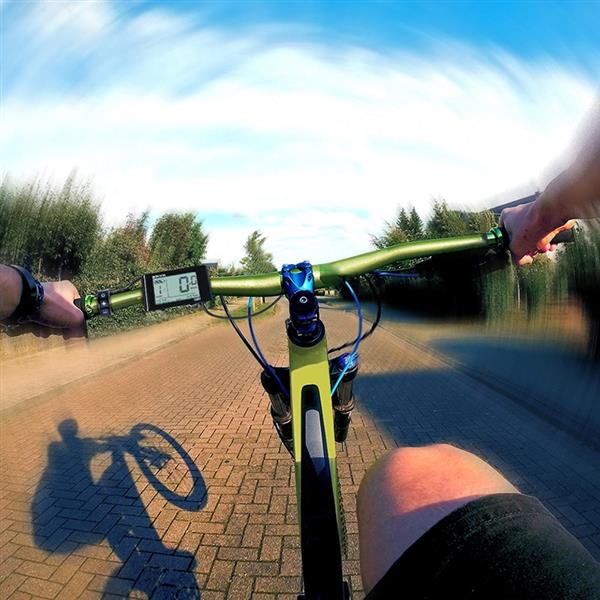 Grote foto elektrische fiets tft display voor bafang bbs mid drive motor fiets ebike computer fietsen en brommers elektrische fietsen