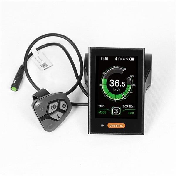 Grote foto elektrische fiets tft display voor bafang bbs mid drive motor fiets ebike computer fietsen en brommers elektrische fietsen