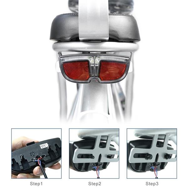 Grote foto 6v led ebike achterlicht voor bafang motoren overige accessoires
