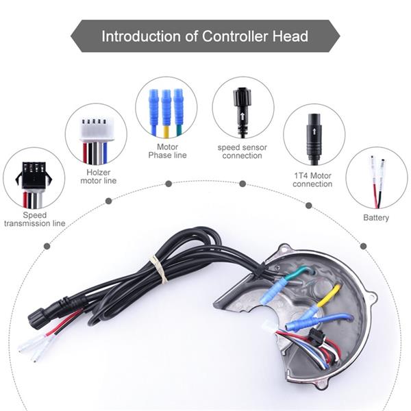 Grote foto controller bafang bbs02 48v 750w motoren overige accessoires