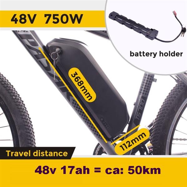 Grote foto speciale aanbieding bafang bbs02 750w incl 48v 17 ah accu en display fietsen en brommers elektrische fietsen