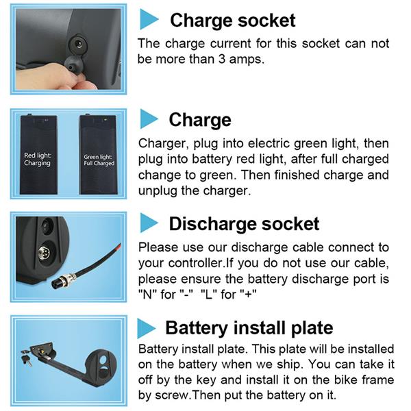 Grote foto e bike bidon accu 48 volt 14ah samsung batterij cellen fietsen en brommers elektrische fietsen
