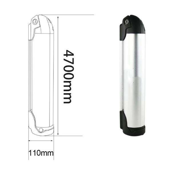 Grote foto e bike bidon accu 48 volt 14ah samsung batterij cellen fietsen en brommers elektrische fietsen