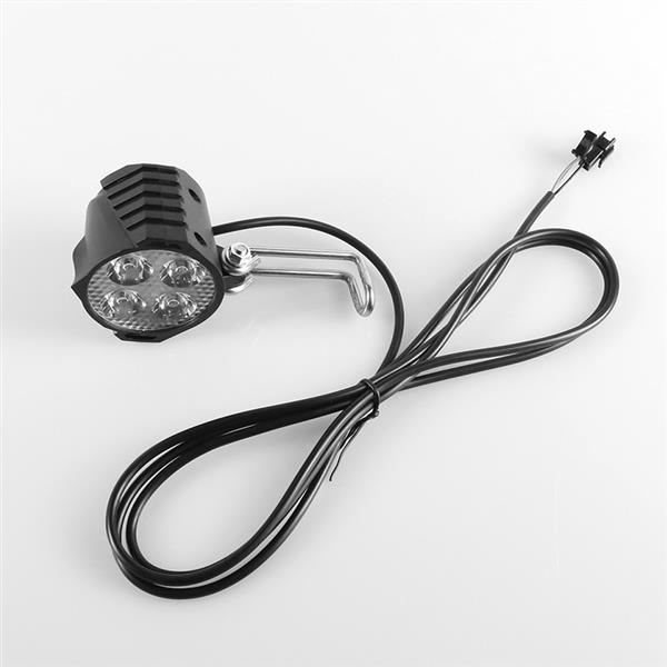 Grote foto elektrische fiets led koplamp 12w met claxon fietsen en brommers elektrische fietsen
