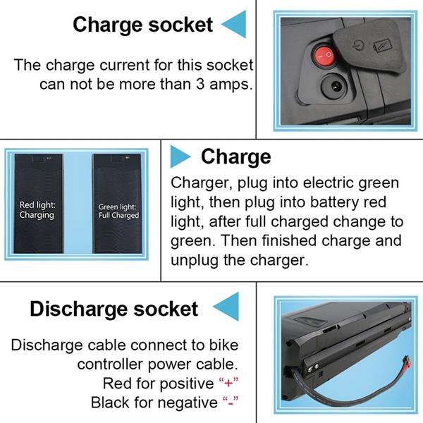 Grote foto 36v 12.5ah e bike batterij dolphin case fietsen en brommers elektrische fietsen