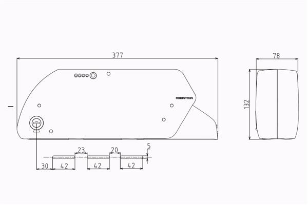 Grote foto 48v 14.4ah 17ah tiger shark batterij voor 48v e bike ombouwset fietsen en brommers elektrische fietsen