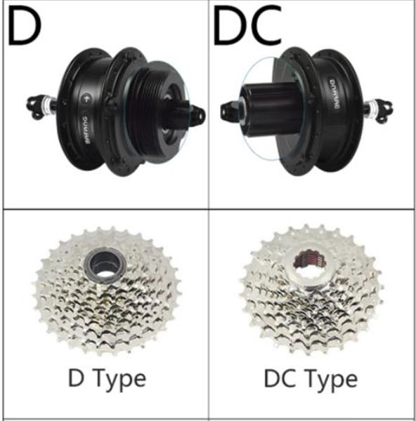 Grote foto bafang 48v 500w achterwiel hub motor fietsen en brommers elektrische fietsen
