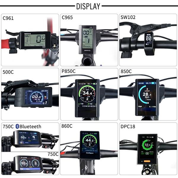 Grote foto bafang bbs02 48 v 500 w complete set incl batterij en lader fietsen en brommers elektrische fietsen