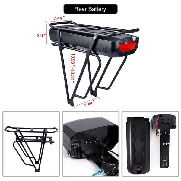 Grote foto bafang bbs02 48 v 750 w complete set incl batterij en lader fietsen en brommers elektrische fietsen