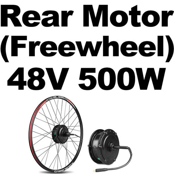 Grote foto e bike bafang achterwiel 48v 500w kit fietsen en brommers elektrische fietsen