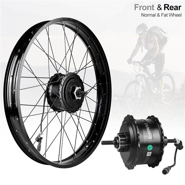Grote foto bafang 48v 750w fat bike wheel hub motor kit fietsen en brommers elektrische fietsen