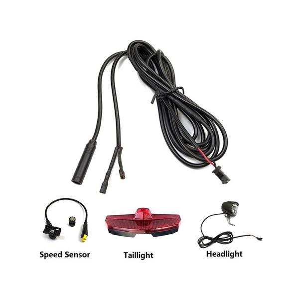 Grote foto tongsheng tsdz2 verlichting kabel motoren overige accessoires