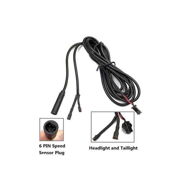 Grote foto tongsheng tsdz2 verlichting kabel motoren overige accessoires