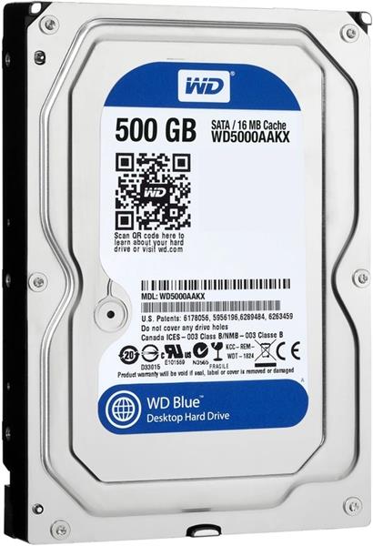 Grote foto western digital 500gb sata pc harddisk 3.5 inch garantie computers en software overige computers en software
