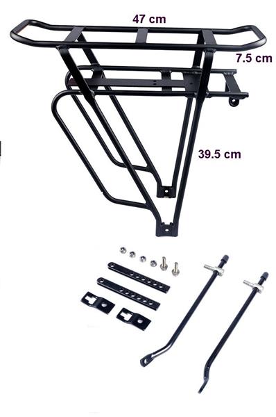Grote foto bagagedrager e bike batterijdrager motoren overige accessoires