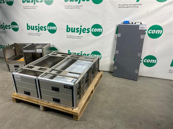 Grote foto aluca nieuwe complete bedrijfswagen inrichting nr 1687 1688 1689 auto onderdelen overige auto onderdelen