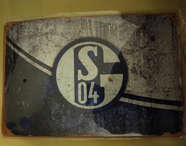 Grote foto schalke 04 metalen retro wandborden 20x30 cm verzamelen overige verzamelingen