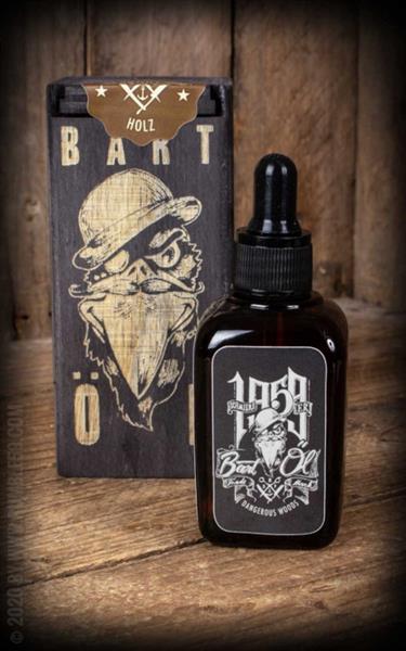 Grote foto rumble 59 beard oil dangerous woods. beauty en gezondheid gezichtsverzorging