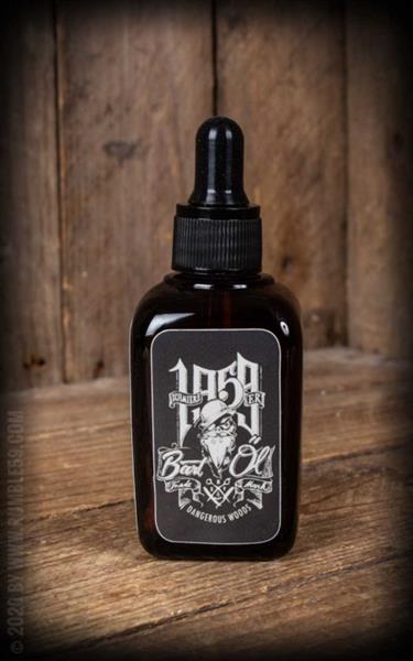 Grote foto rumble 59 beard oil dangerous woods. beauty en gezondheid gezichtsverzorging