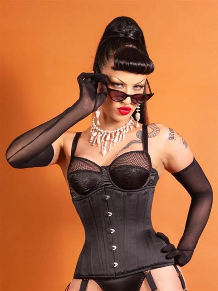Grote foto what katie did long sheer gloves. kleding dames ondergoed