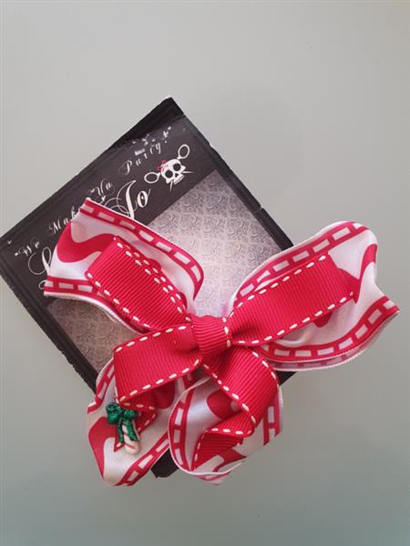 Grote foto lila jo christmas bow. kleding dames sieraden