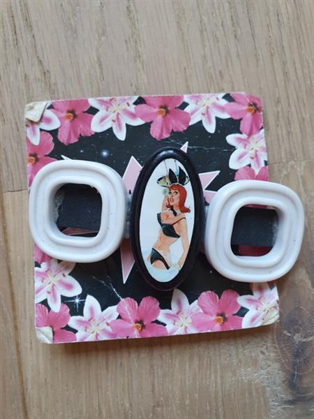 Grote foto madame minouche hairclip. kleding dames sieraden