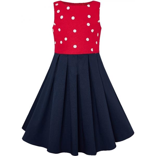 Grote foto dolly and dotty polkadot dress for little lady kinderen en baby overige
