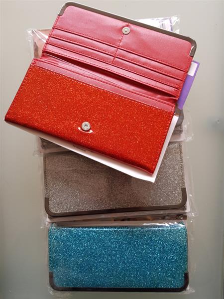 Grote foto glitter wallet. kleding dames sieraden