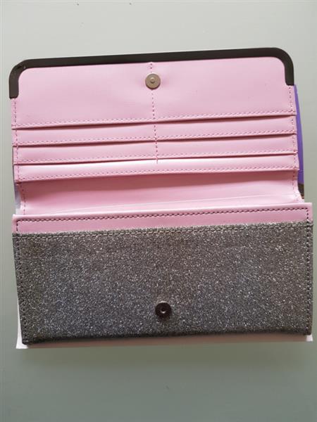 Grote foto glitter wallet. kleding dames sieraden