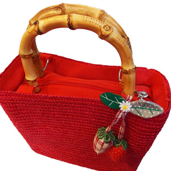 Grote foto viva dulce marina strawberry bag. sieraden tassen en uiterlijk schoudertassen