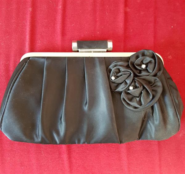 Grote foto satin rose bag. sieraden tassen en uiterlijk schoudertassen