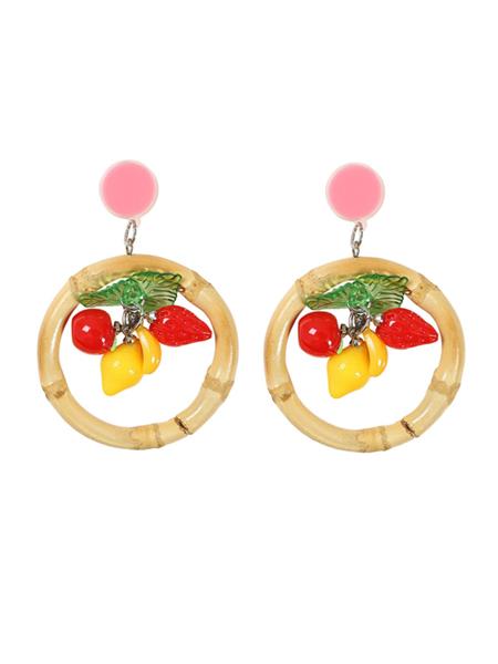 Grote foto collectif palm beach 50 earrings. kleding dames sieraden