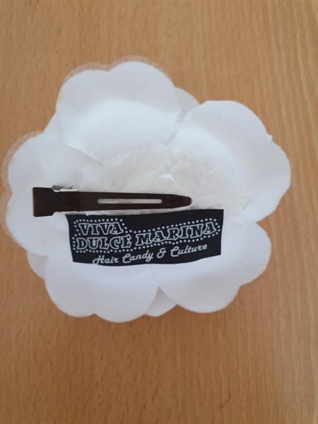 Grote foto white small rose. kleding dames sieraden