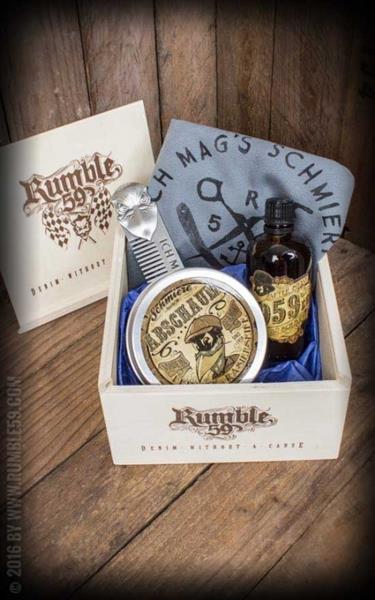 Grote foto rumble 59 schmiere giftset shave. beauty en gezondheid gezichtsverzorging