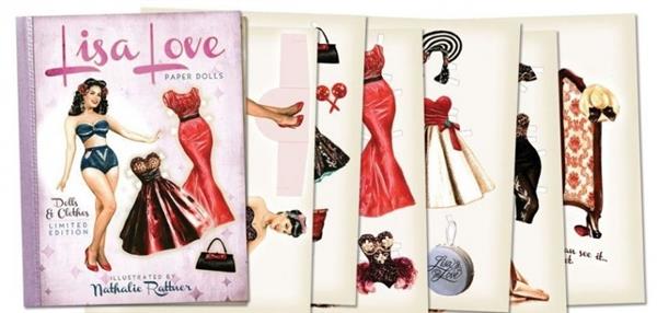 Grote foto lisa love paperdoll. boeken tijdschriften en kranten