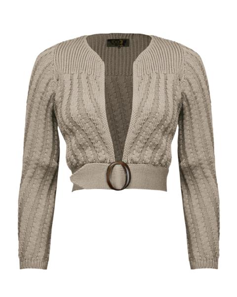 Grote foto the house of foxy datemaker cardigan in pearl. kleding dames truien en vesten