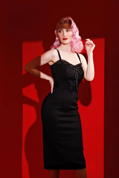 Grote foto katakomb love bites pencil dress. kleding dames jurken en rokken