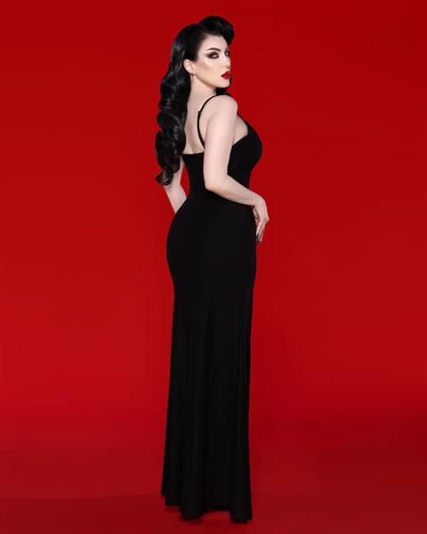 Grote foto katakomb onyx dress. kleding dames jurken en rokken