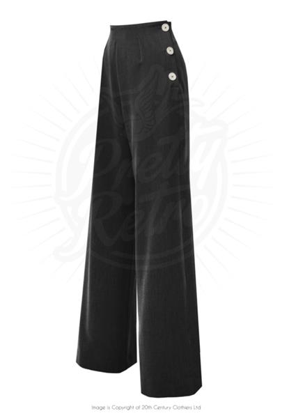 Grote foto pretty retro vintage style swing pants. kleding dames broeken en pantalons