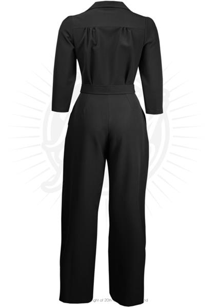 Grote foto pretty retro retro jumpsuit. kleding dames broeken en pantalons