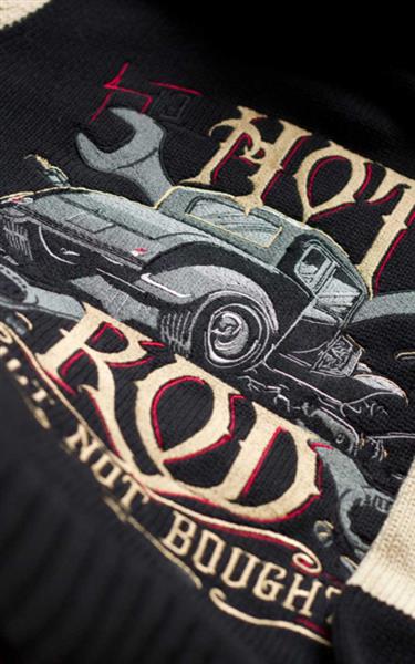 Grote foto rumble 59 racing sweater hot rod in small. kleding heren truien en vesten