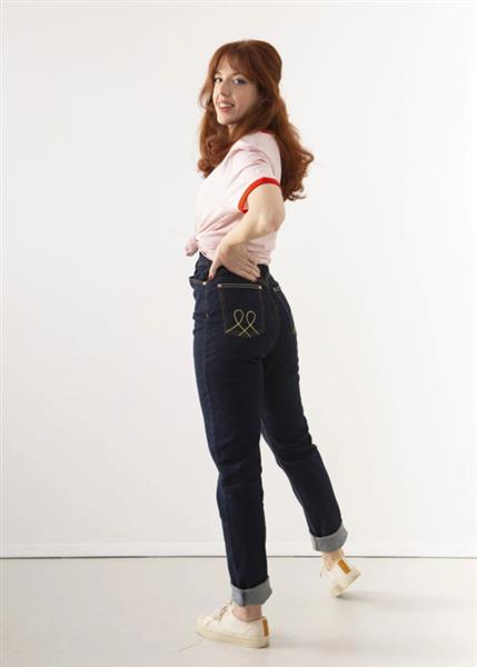 Grote foto lady k loves hug me baby. kleding dames broeken en pantalons