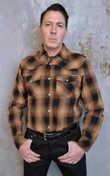 Grote foto rumble 59 plaid shirt true grit. kleding heren t shirts