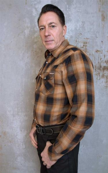Grote foto rumble 59 plaid shirt true grit. kleding heren t shirts