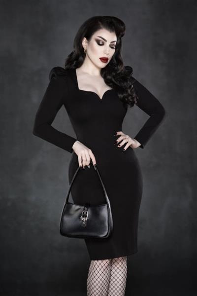 Grote foto katakomb femme fatal dress in large. kleding dames jurken en rokken