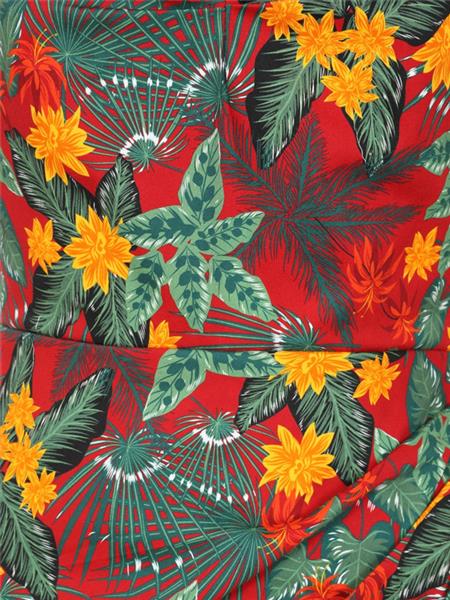 Grote foto collectif kulala jungle floral pencil dress. kleding dames jurken en rokken