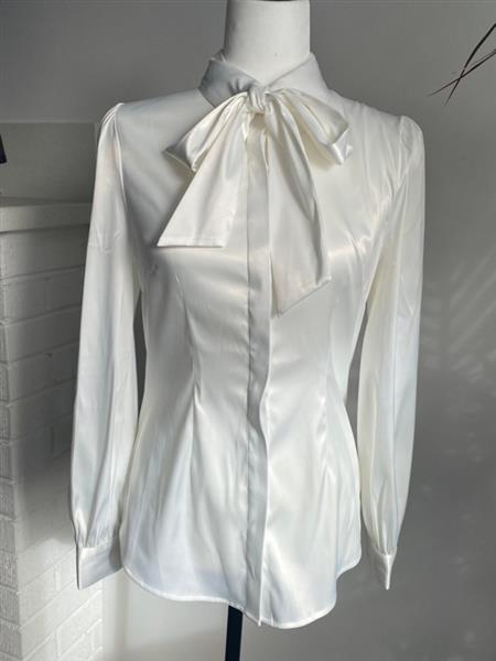 Grote foto katakomb angela blouse in white. kleding dames overige kledingstukken