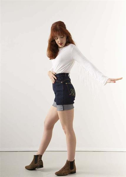 Grote foto lady k loves hug me baby shorts. kleding dames broeken en pantalons