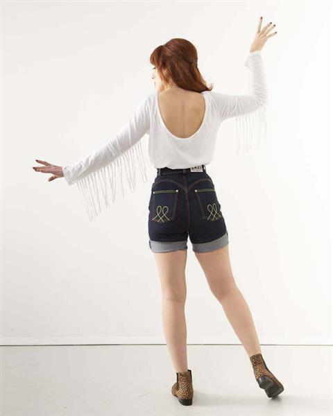 Grote foto lady k loves hug me baby shorts. kleding dames broeken en pantalons