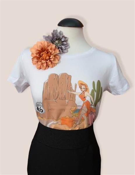 Grote foto pinrock the traveller white kleding dames overige kledingstukken